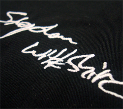 embroidered aprons