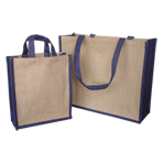 Navy & Natural Jute