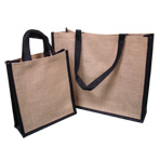 Black & Natural Jute