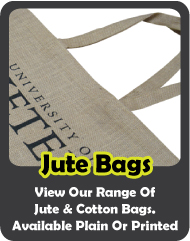 Plain And Printed Jute Bags
