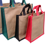 Side Panel Jute Bags