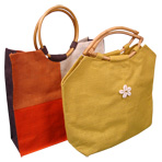 Patterned Jute Bags