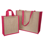 Pink & Natural Jute