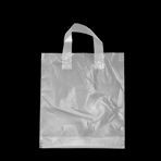 Small Frosted Loop Handle Carrier Bags