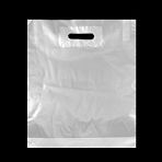 Frosted Patch Handle Carrier Bags