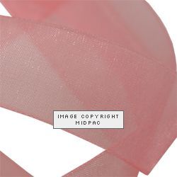 Dusty Rose Chiffon Ribbon