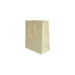 115mm Ivory Matt Laminated Carrier Bags
