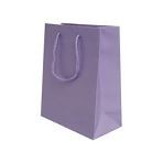 200mm Lilac Matt Laminated Carrier Bags