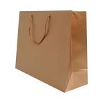 400mm Copper Matt Laminated Carrier Bags