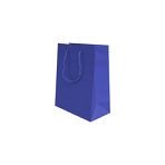 115mm Regency Blue Matt Laminated Carrier Bags