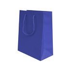 200mm Regency Blue Matt Laminated Carrier Bags
