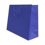 400mm Regency Blue Matt Laminated Carrier Bags
