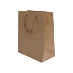200mm Milk Chocolate Matt Laminated Carrier Bags