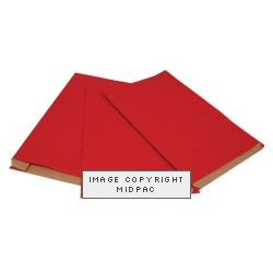 Large Red Paper Satchels