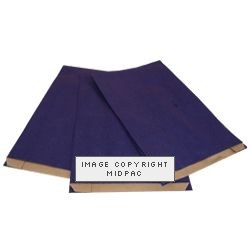 Small Blue Paper Satchels