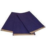 Large Blue Paper Satchels