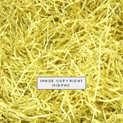 Pale Yellow Shredded Paper