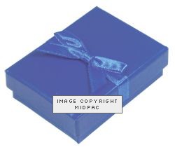 Regency Blue Earring Boxes