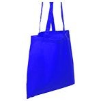 380mm Blue L/Weight Cotton Shoppers