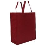 Burgundy Woven PP Bags