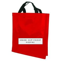 Red Nylon Shoppers
