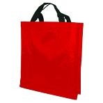 Red Nylon Shoppers