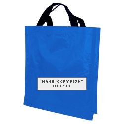 Blue Nylon Shoppers