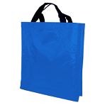 Blue Nylon Shoppers