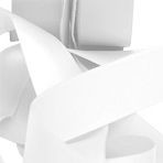 15mm White Double Faced Satin Ribbon