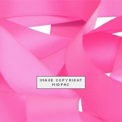 23mm Shocking Pink Double Faced Satin Ribbon