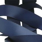 15mm Navy Double Faced Satin Ribbon