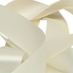 23mm Ivory Double Faced Satin Ribbon