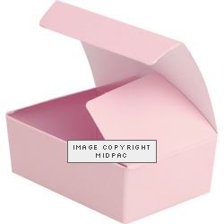 Matt Pink Small Gift Boxes