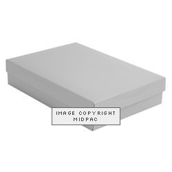 Gloss Silver Book Boxes
