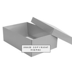 Large Gloss Silver Boxes