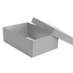 Large Gloss Silver Boxes