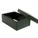Large Matt Black Boxes