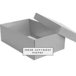 Extra Large Gloss Silver Boxes