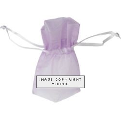 Small Lilac Organza Bags