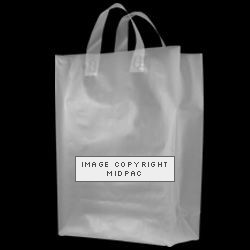 Frosted Side Gusset Carrier Bags