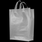 Frosted Side Gusset Carrier Bags