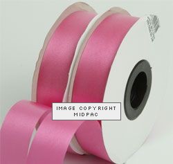 19mm Fuchsia Polyester Ribbon