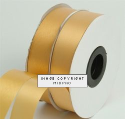 19mm Gold Polyester Ribbon