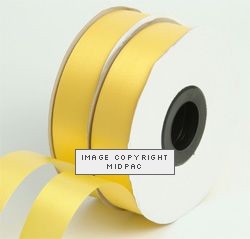 31mm Yellow Polyester Ribbon