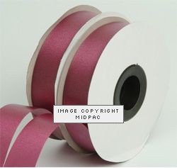19mm Plum Polyester Ribbon