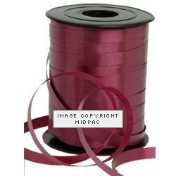 5mm Bordeaux Curling Ribbon