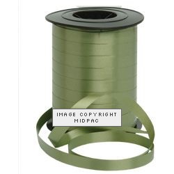 10mm Forest Green Curling Ribbon