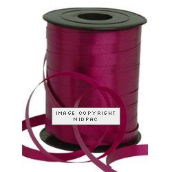 5mm Plum Curling Ribbon