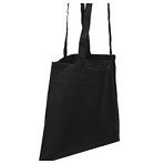 380mm Black L/Weight Cotton Shoppers