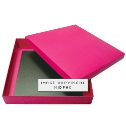 150mm Pink/Black Two Tone Boxes
